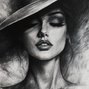 Pencil Portrait Drawing